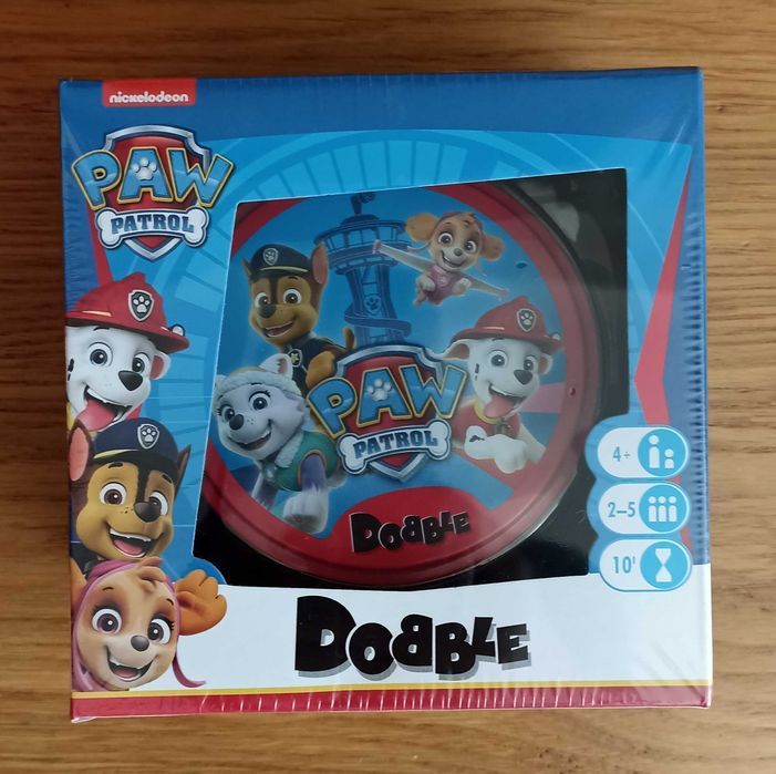 Oryginalna gra DOBBLE psi patrol rebel NOWA na prezent