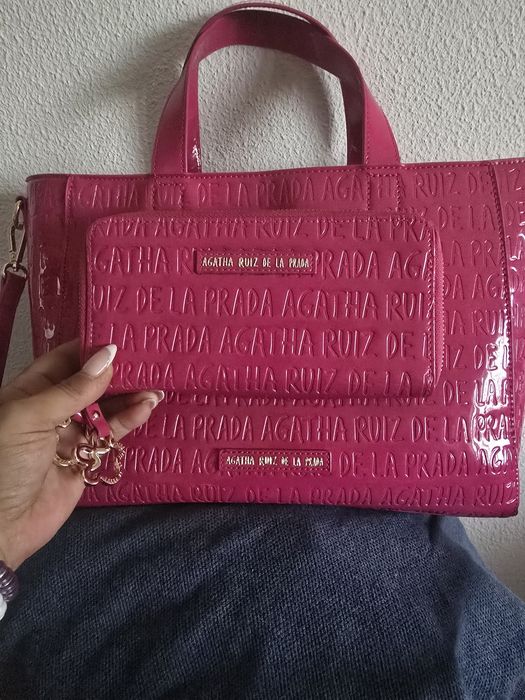 Conjunto mala e carteira