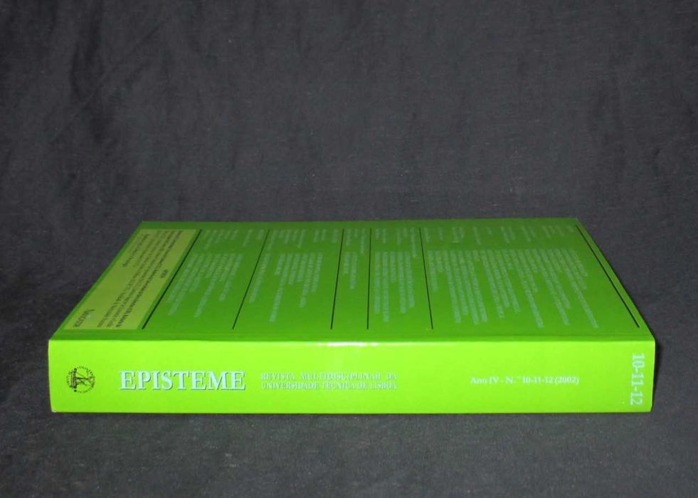 Livro Episteme Revista Multidisciplinar Ano IV Nº 10-11-12