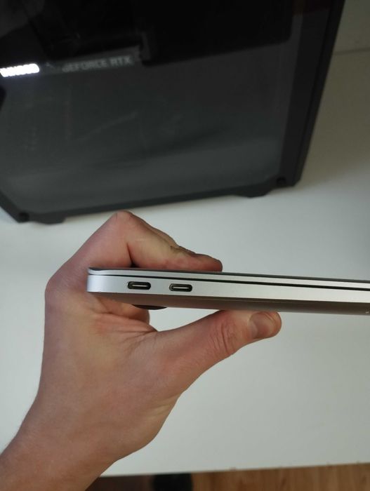 Laptop Macbook air 2020 szary, 256 GB, 13 cali