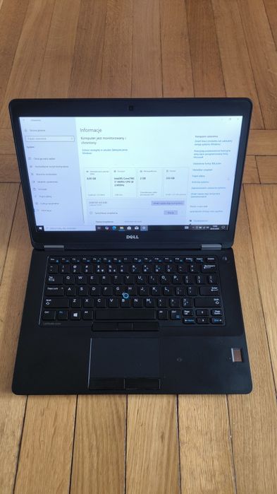 Dell Latitude E5470 i7 6600U 8GB 256GB laptop do pracy i do zabawy dobra bateria  Windows 10 Pro z możliwością instalacji Windows 11