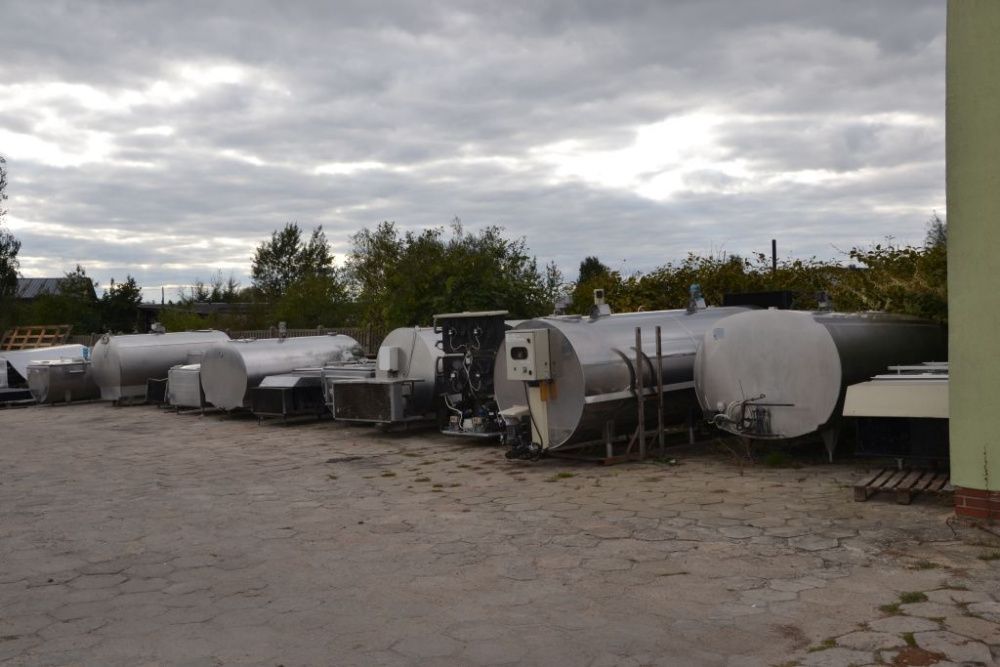 Zbiornik na mleko 300l -6000l ,wymienniki ciepła ,wymiana MLEKO-SYSTEM