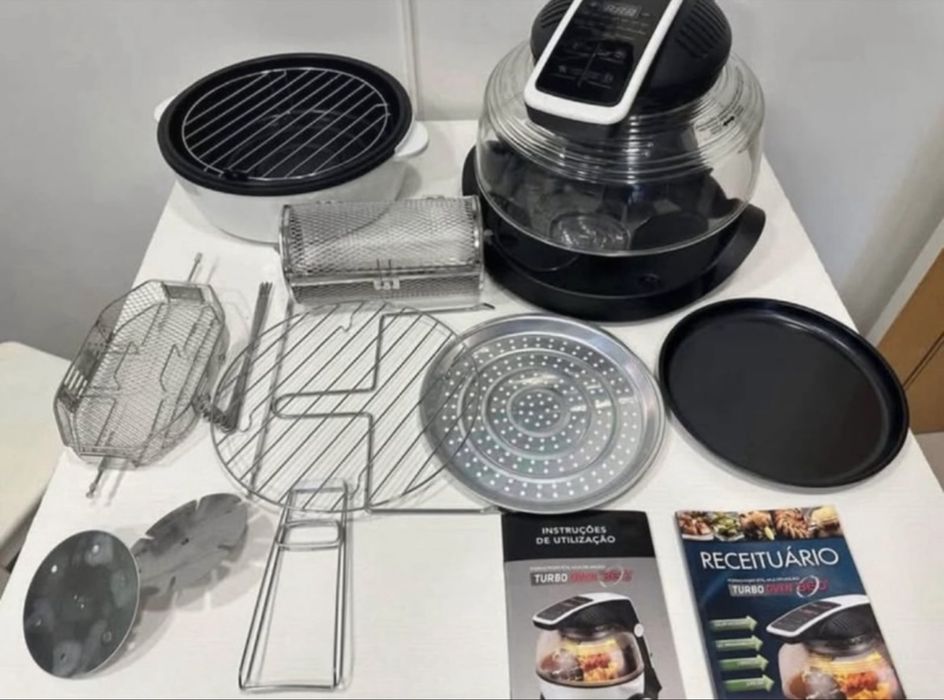 Forno portátil multifunção turbo oven 360°