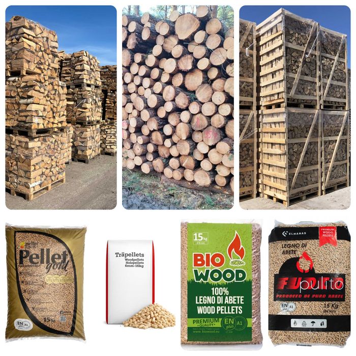 Pellet GOLD 15kg | Pellet Energy | Paleta 975kg | Certyfikat ENplus A1