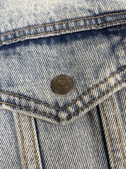 Kurtka damska Levi’s sherpa type 3 trucker polar jeansowa premium