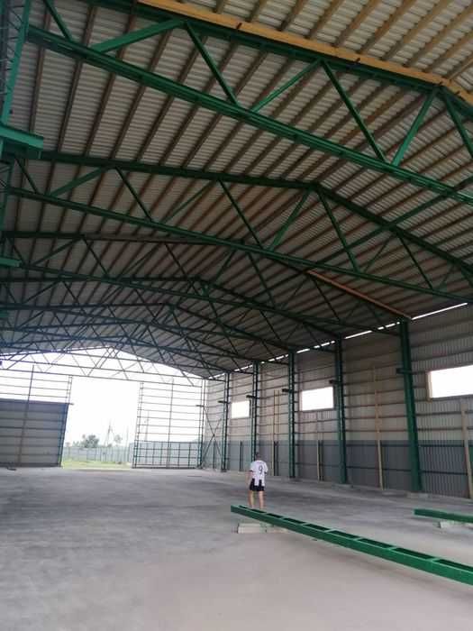 Ангар каркас ширина 18 м.п. продам