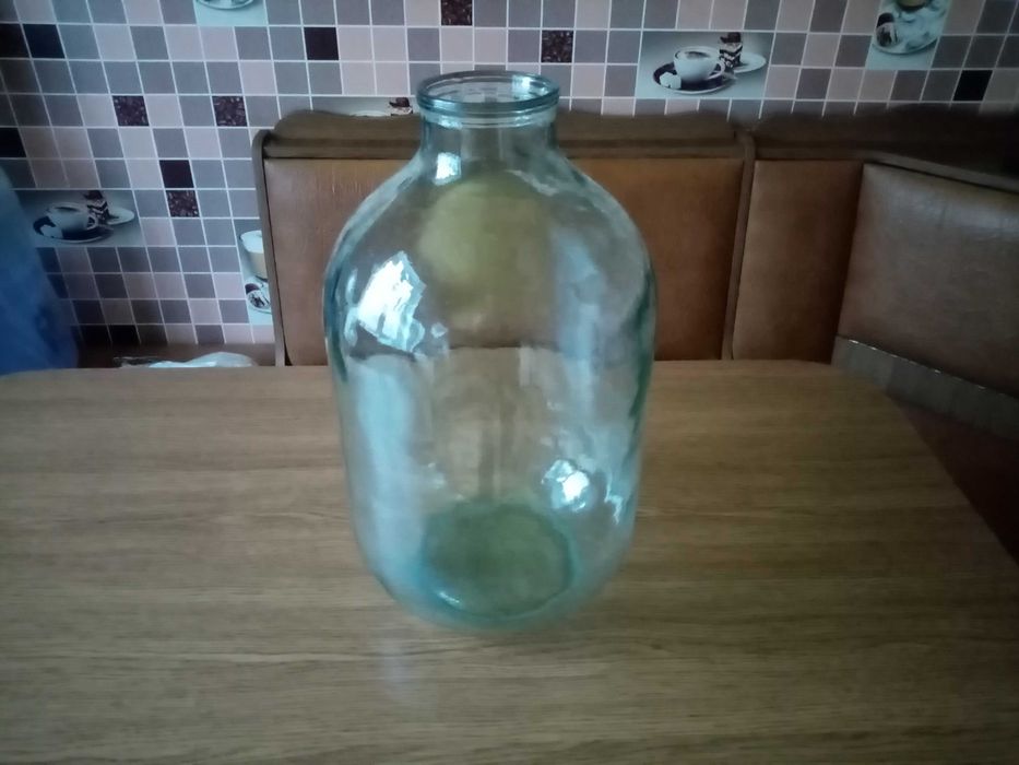 Бутыль стеклянный 10литров