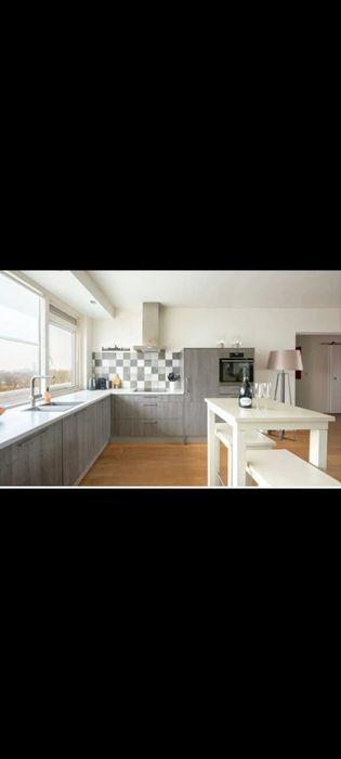 Meble kuchenne L-front imitacja drewna