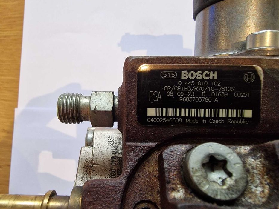 Bomba Injetora Bosch Ford Focus 1.6 TDCI 90 CV  ( Motor PSA