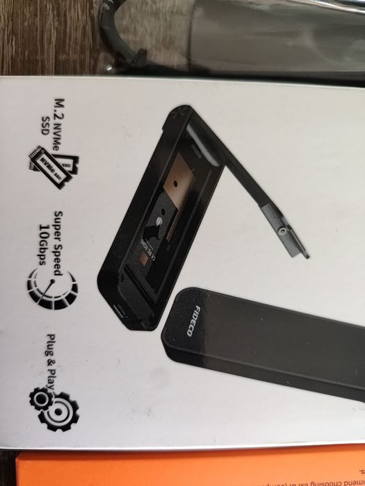 Карман (бокс) для SSD FIDECO M210CP USB 3.2 Gen 2 NVMe 10Gbps (USB-C)