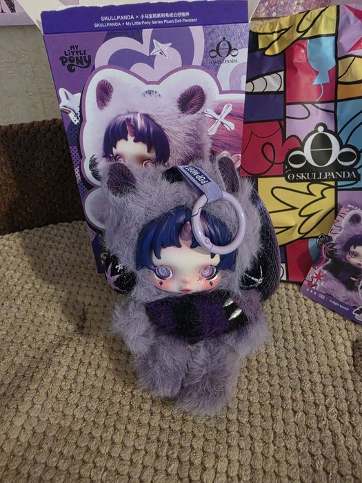 Pop mart my little pony skullpanda twilight sparkle