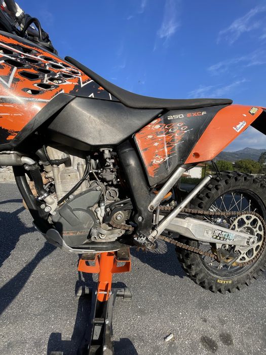 KTM 250 EXC-F 2008 MATRICULADA - Excelente Estado - Pronta para Andar