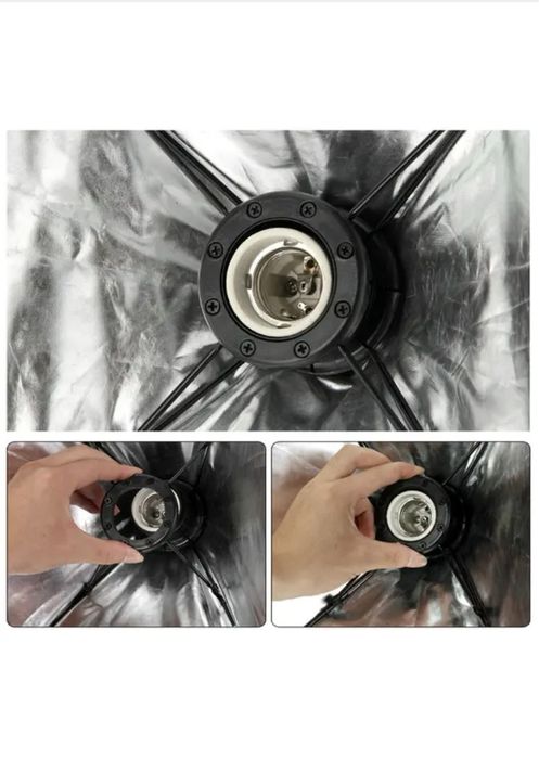 Софт Бокс 50х70см на 150 Ват Набір Світла Для Фото Студійний СофтБокс