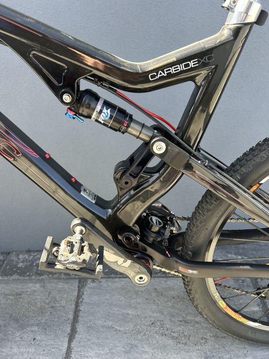 Tomac Carbine Full Suspension MTB 26” Large Carbon Mountain Bike .