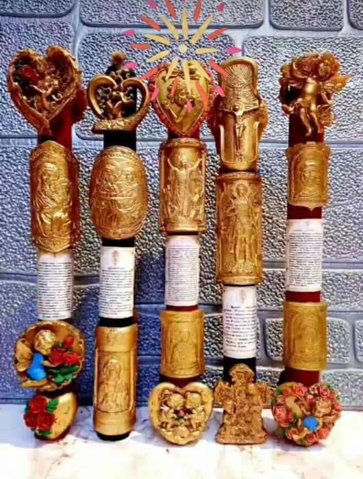 Свечи программные, свечи ритуальные