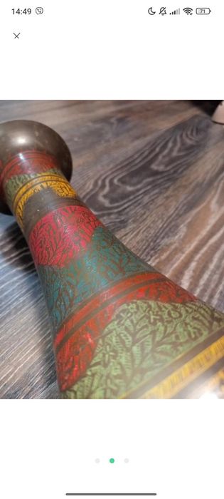 Ваза Индия латунь