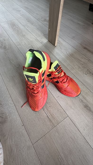 adidas Zx 2K Boost 'Solar Yellow Red' FW0482