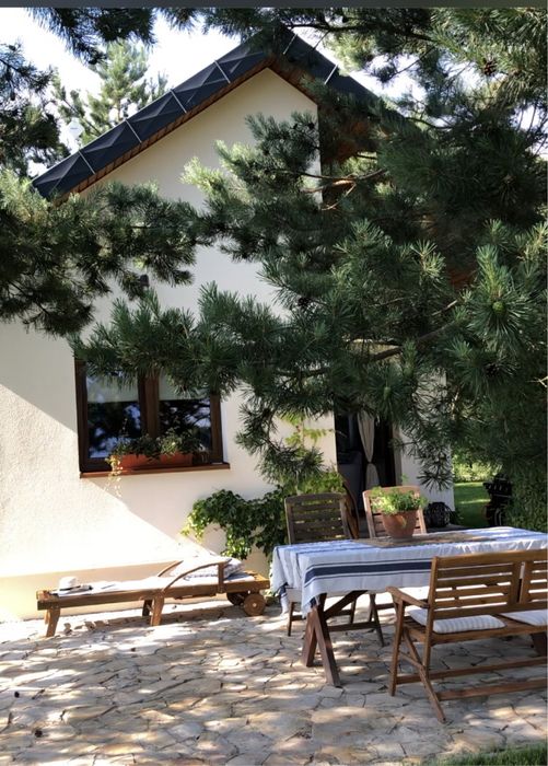 Dom letniskowy nad jeziorem na Pojezierzu Łęczyńsko-Włodawskim