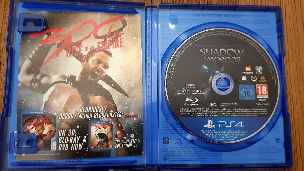 Shadow of mordor gra PlayStation 4