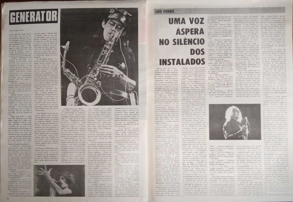 José Afonso	- - -		Musicalíssimo - nr. 93	- - - - -	Jornal