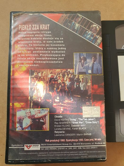 Piekło zza krat VHS