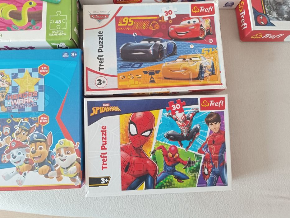 Gry i puzzle od 3 do 6 lat