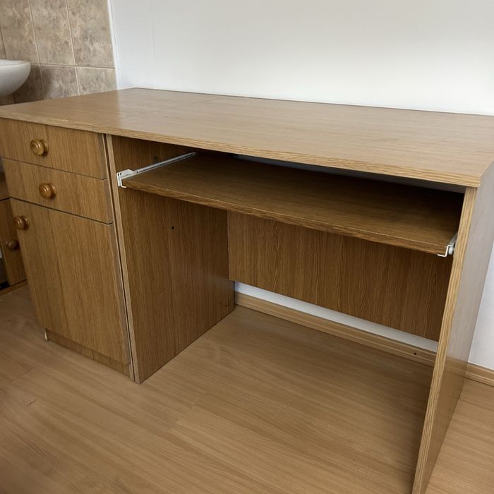 Biurko z dostawka 40 cm + 81 cm