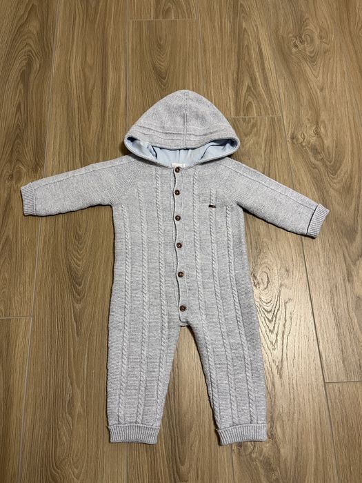 Вʼязаний комбінезон Leo King 74-80 см (9-12 місяців)