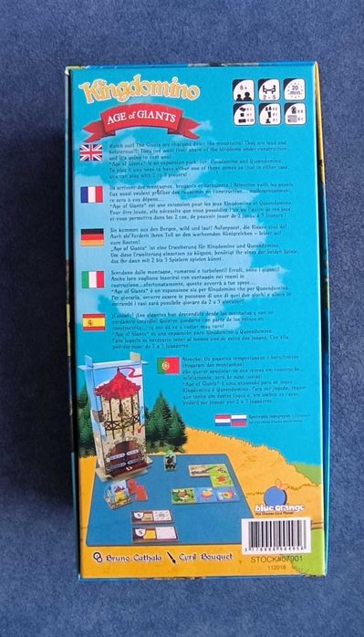 Kingdomino: Age of Giants - Jogo de tabuleiro, Board Game