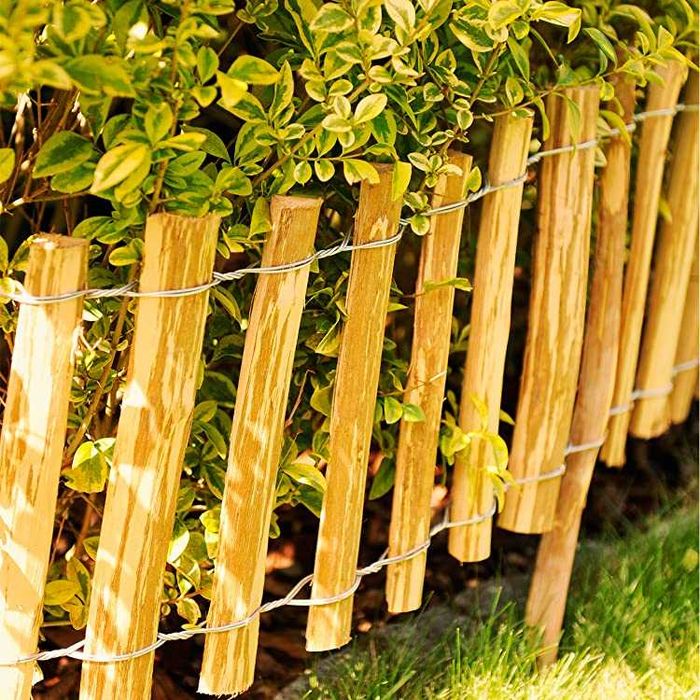 Leszczynowy płot ogrodowy, impregnowany, sztachetowy - producent !