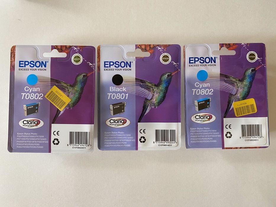 Картридж Epson Т0802 (cyan)