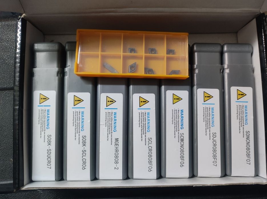 Jogo de buris novo para torno