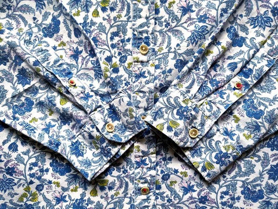 Рубашка John Lewis & Partners Goa® лён-хлопок, XL-XXL
