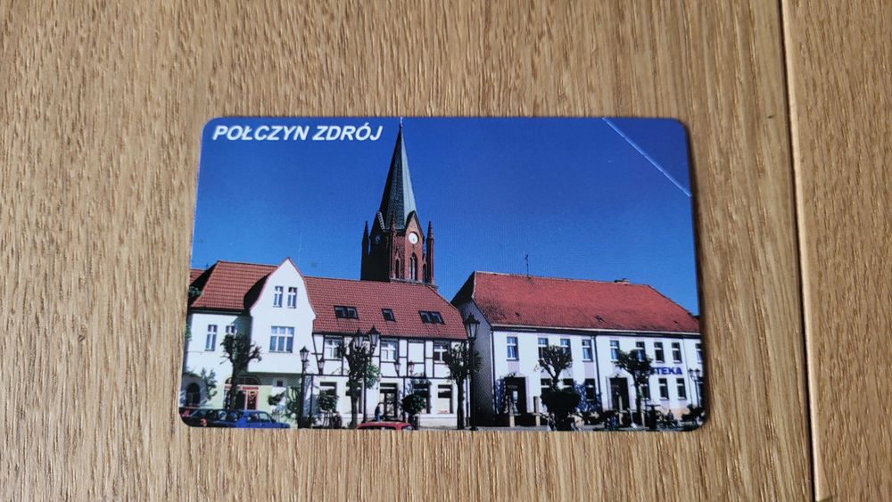 Pełna magnetyczna karta telefoniczna komercyjna nr 35K