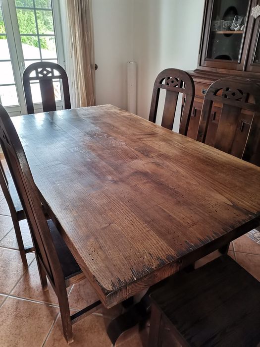 Conjunto Mesa e Cadeiras Sala de Jantar