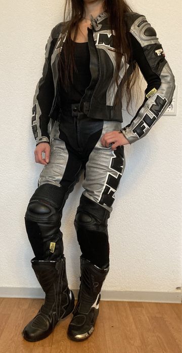 Мотокомбінезон жіночій. FLM. Мотокомбез 34. (36). XS. S.