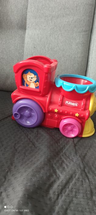 Lokomotywa pociąg playskool interaktywna