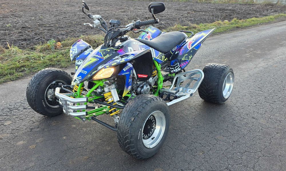 Yamaha yfz 450 HOMOLOGACJA Big Bore doposażona raptor ltz ltr quad
