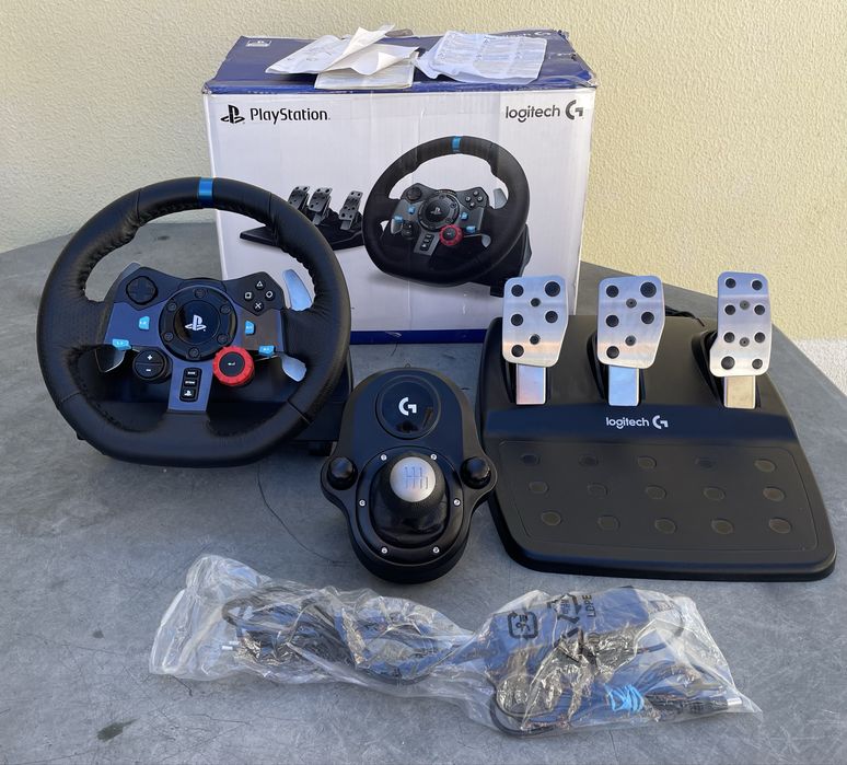 Logitech G29 + Shifter (PS4/ PS5 / PC) – Como Novo
