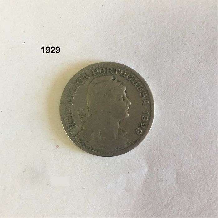 2 moedas 50 centavos alpaca 1929