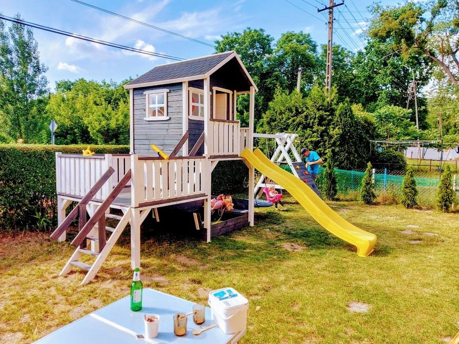 %RATY%--KOMPLEKSOWO-- Duży domek dla dzieci Plac zabaw