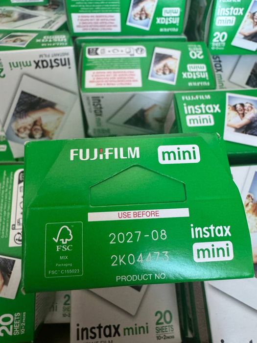 Фотопапір Fujifilm Instax Mini, 2 х 10 шт, новий, оригінал