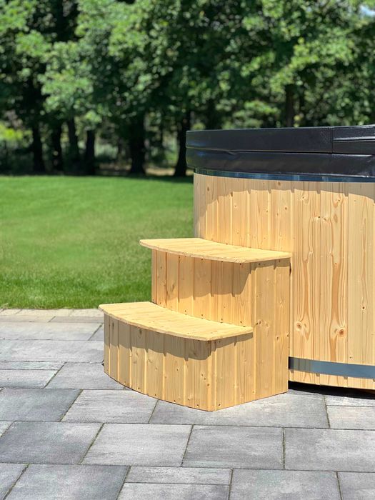Balia ogrodowa balie jacuzzi wanna hydromasaż bania piec spa