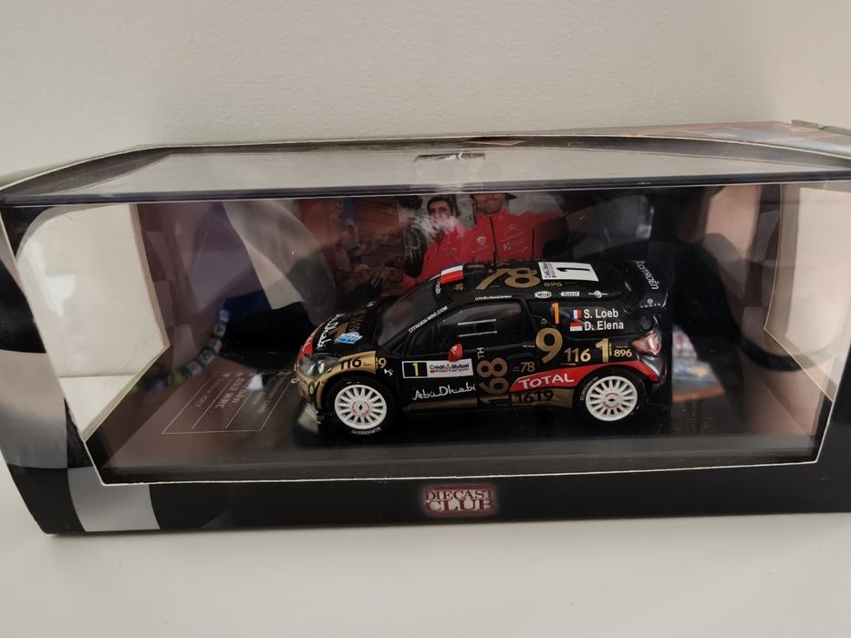 1/43 Citroen DS3 WRC #1 Loeb/Elena Rally France 2013 IXO