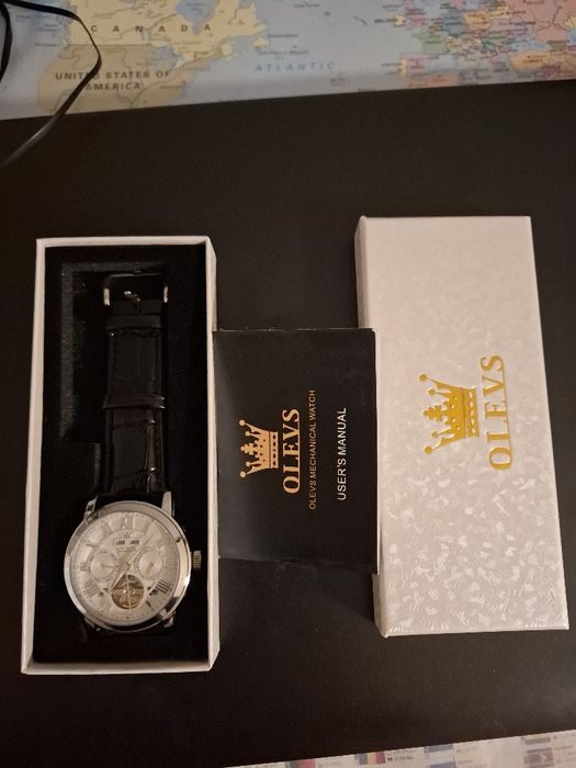 Zegarek Męski Olevs 7013