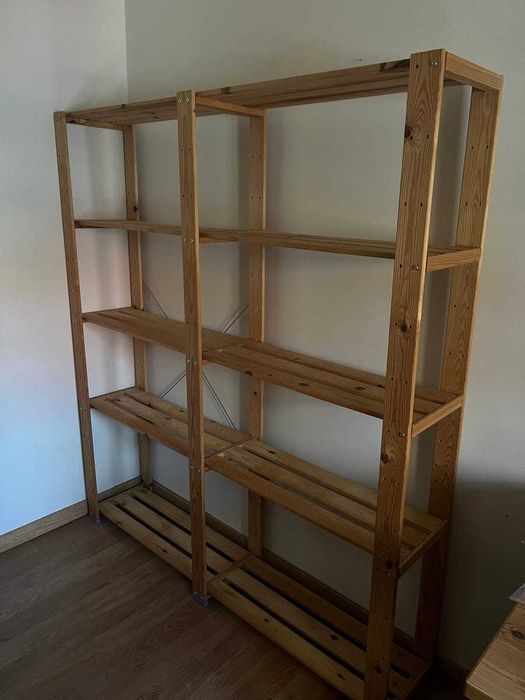 Estante IKEA HEJNE Pinho 154x31x172cm