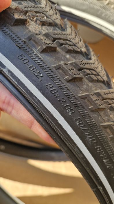 Dwie jak nowe opony Schwalbe Marathon  365 addix 28x2.0 zimowe  ebike