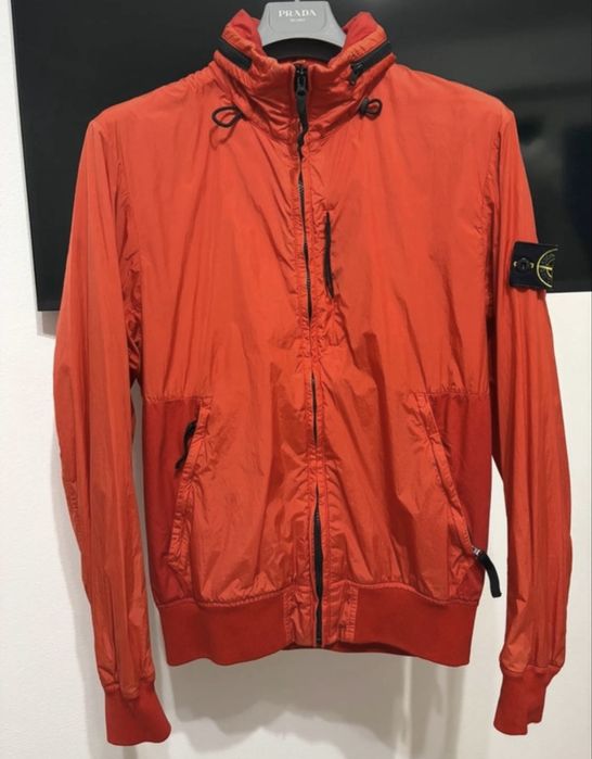 Курточка Stone Island Red Crinkle Reps NY