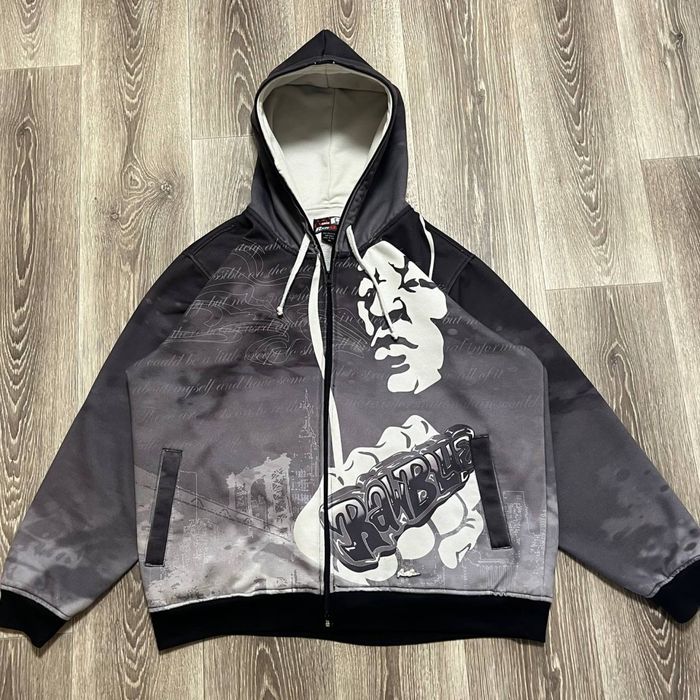 Кофта Raw blue full zip