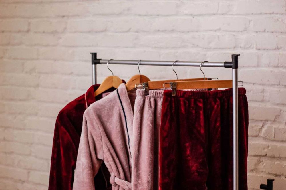 Тепла плюшева жіноча піжама ( халат і штани)